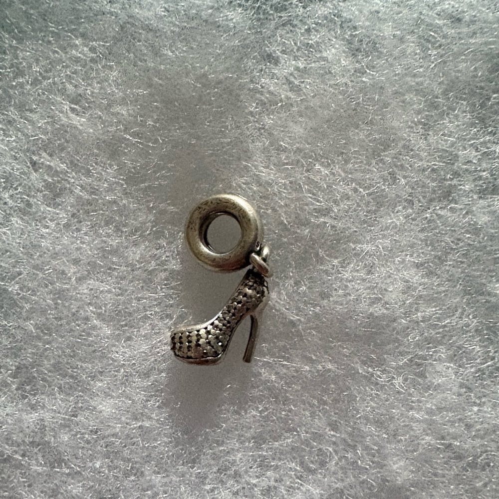Pandora Silver High Heel Shoe Charm